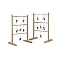 Blue Wave Blue Wave BG3145 Solid Wood Ladder Toss Game Set BG3145